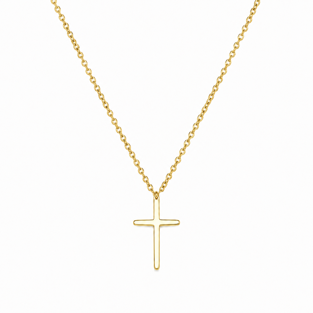 Walk in Grace Dainty Cross Necklace