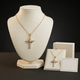 Crowned in His Glory Cross Necklace