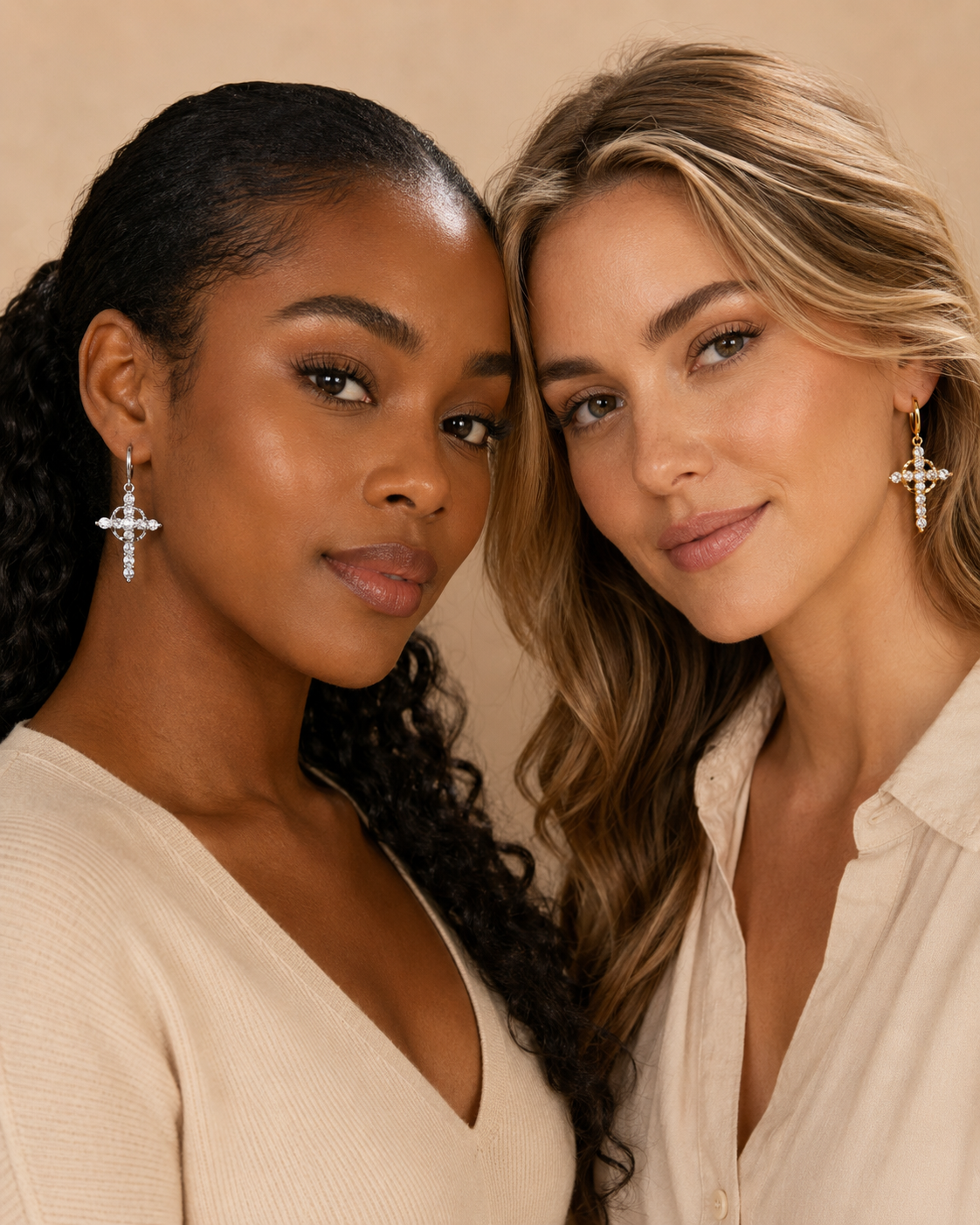 Crown of Grace Drop Earrings