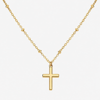 Faithful Heart Cross Necklace