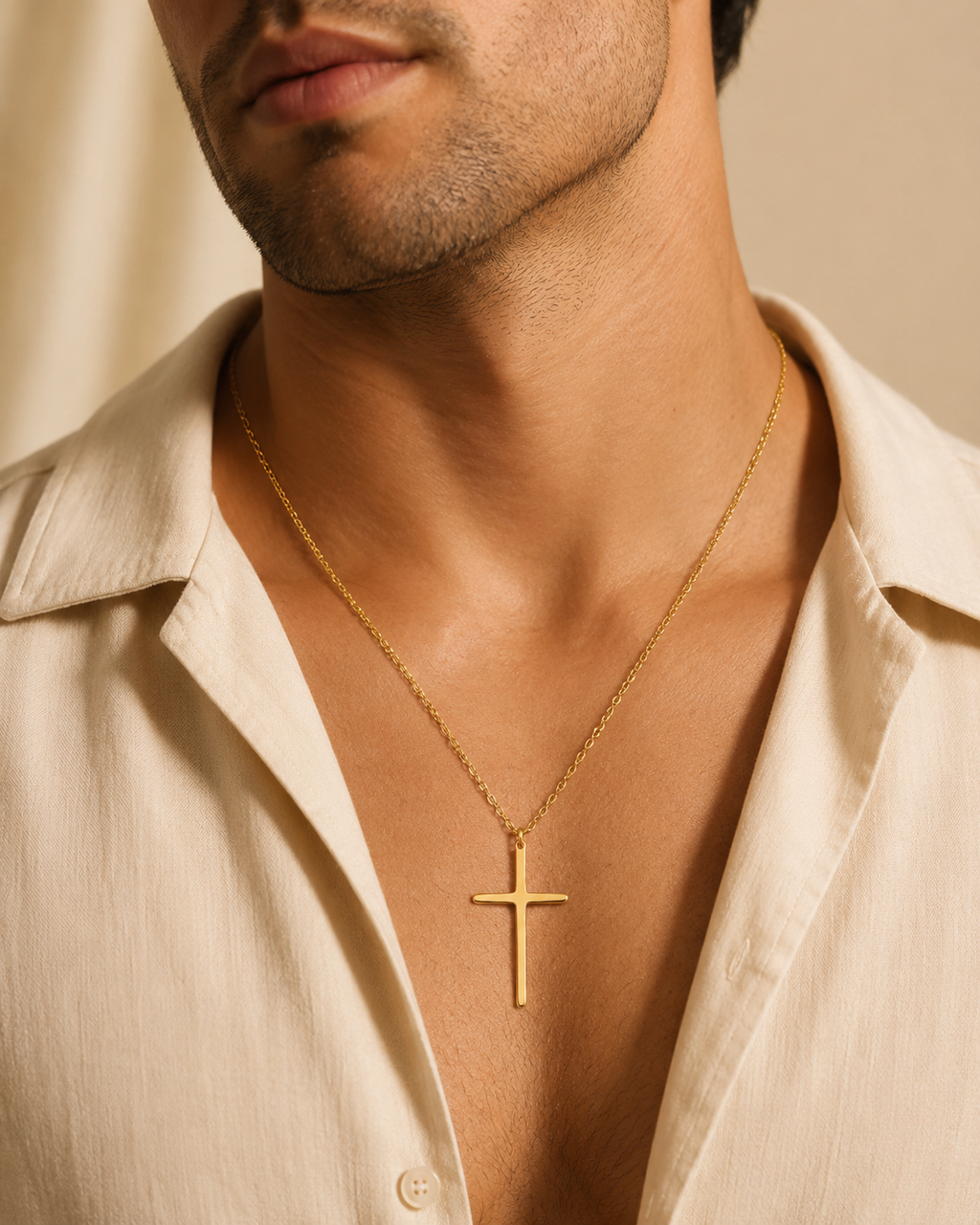 Walk in Grace Dainty Cross Necklace