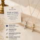 Walk in Grace Dainty Cross Necklace