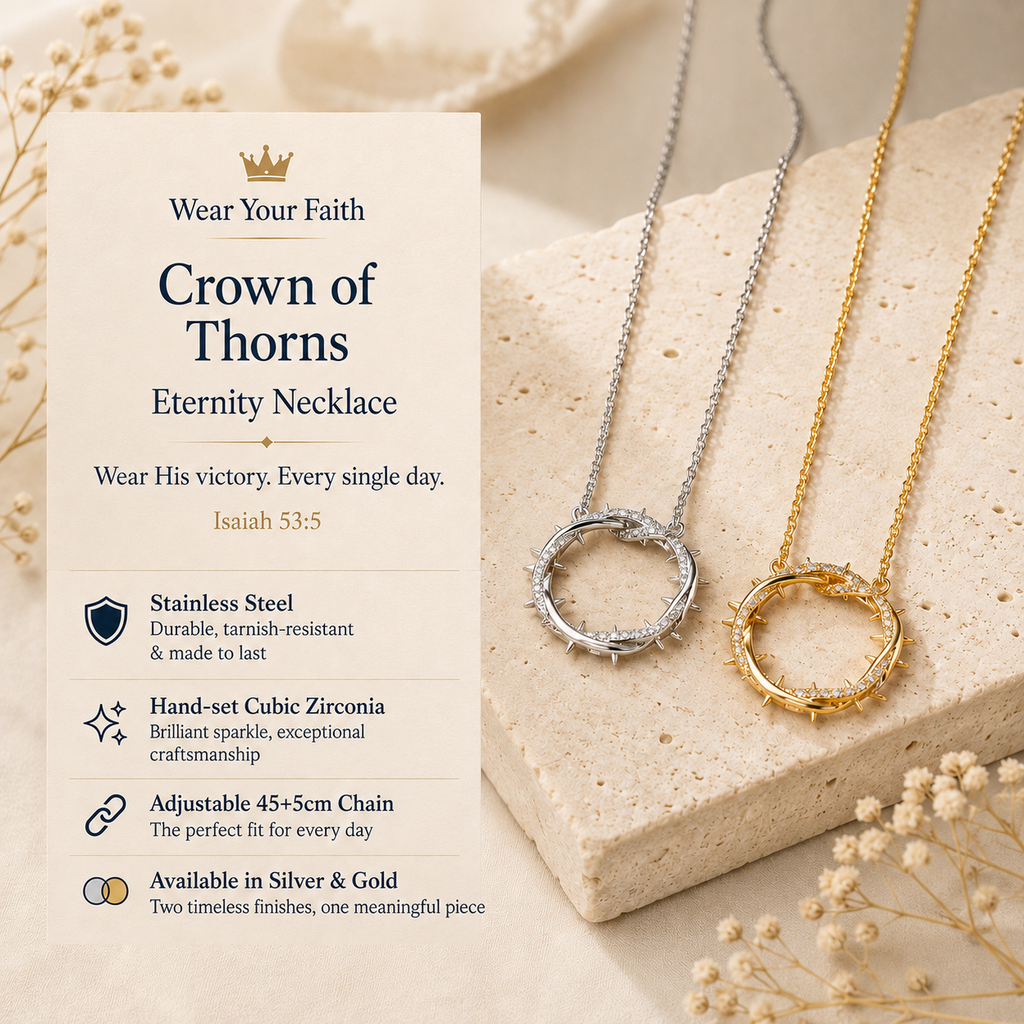 Crown of Thorns Eternity Necklace