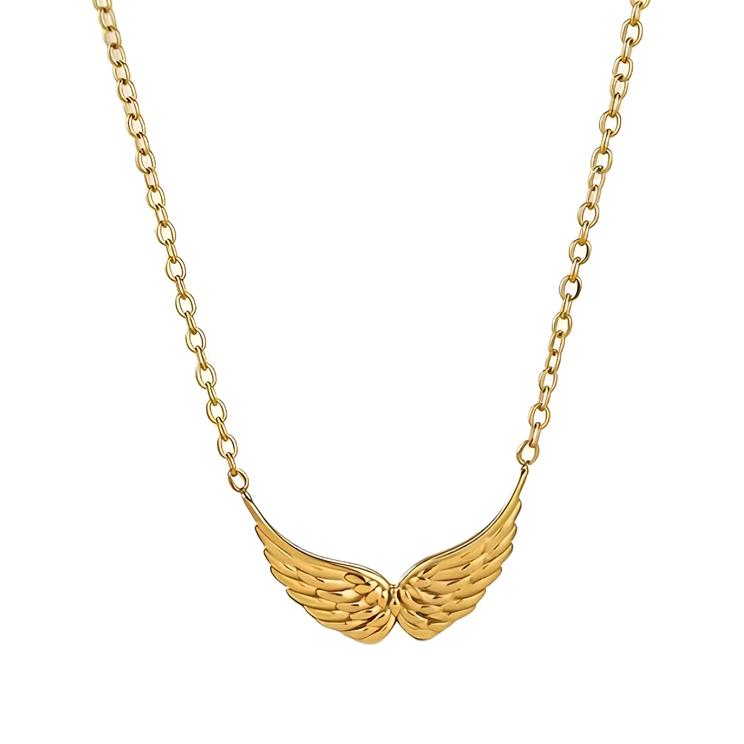 To My Daughter — Angel Wings Necklace