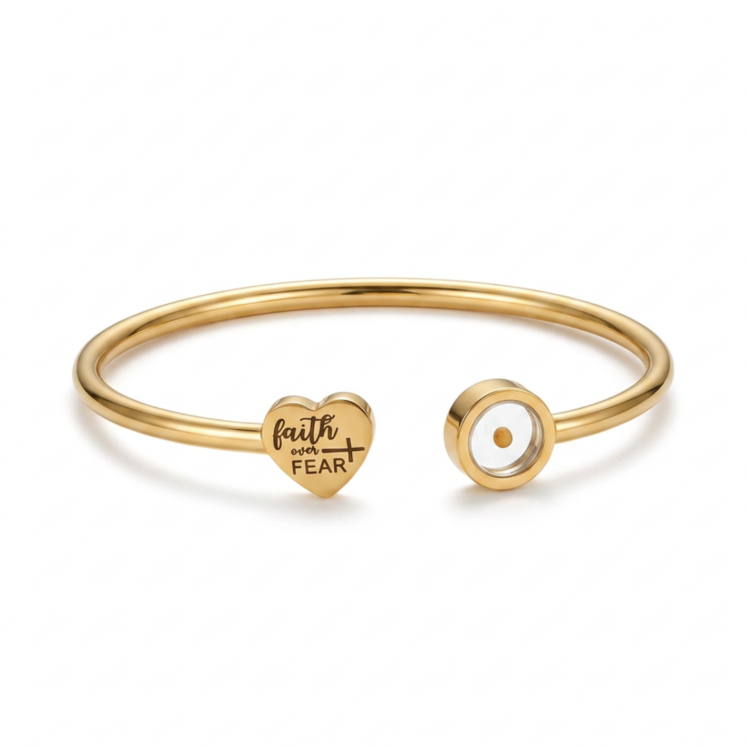 Faith Within Me Mustard Seed Bracelet