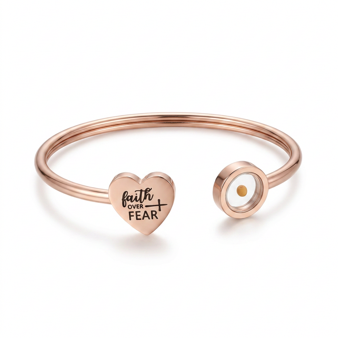 Faith Within Me Mustard Seed Bracelet