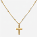 Faithful Heart Cross Necklace