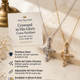 Crowned in His Glory Cross Necklace
