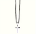 To My Son — Cross Cuban Necklace