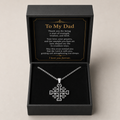 To My Dad — A Legacy of Faith Necklace