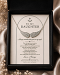 To My Daughter — Angel Wings Necklace