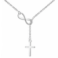 Eternal Faith Infinity Cross Necklace