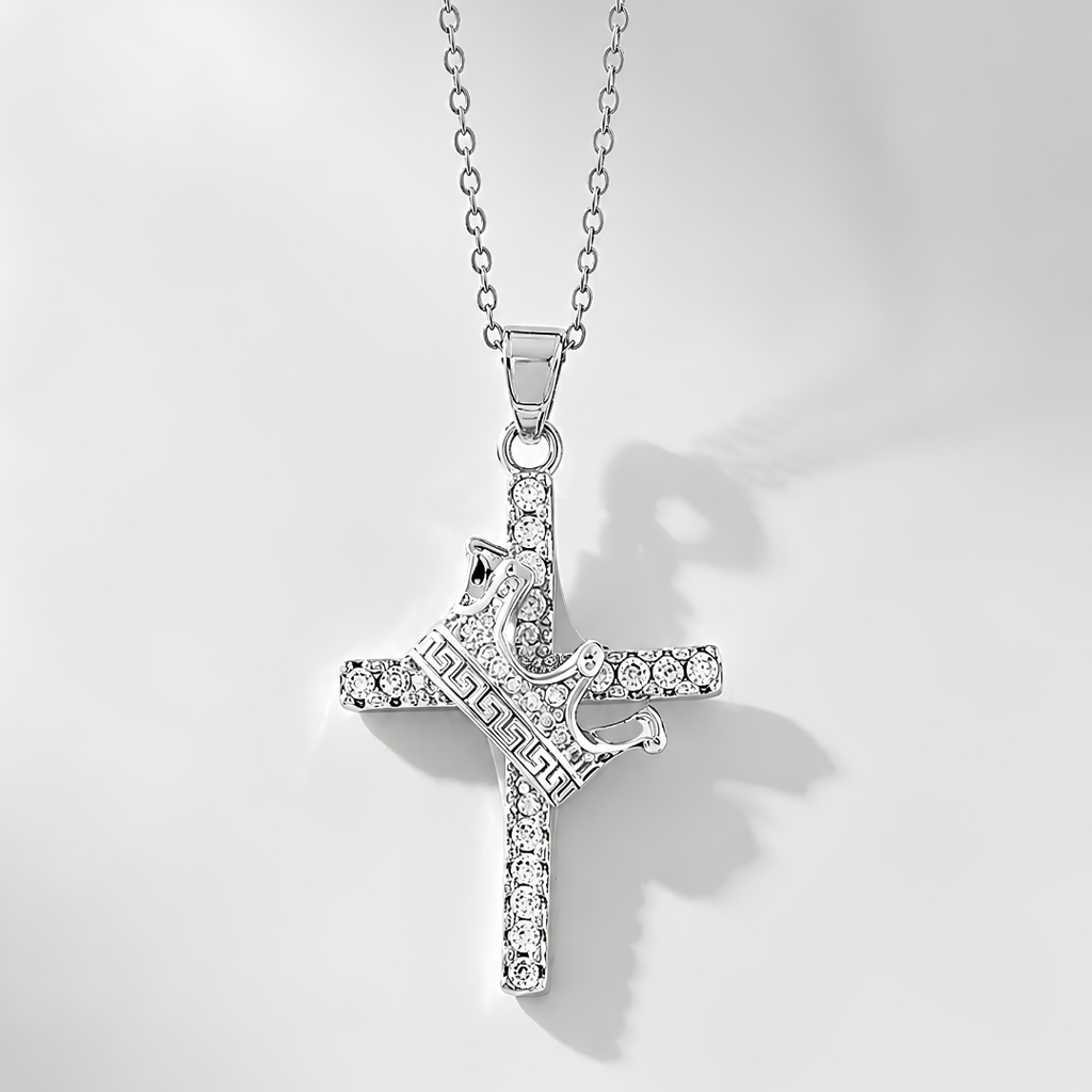 To My Man - Cross Necklace
