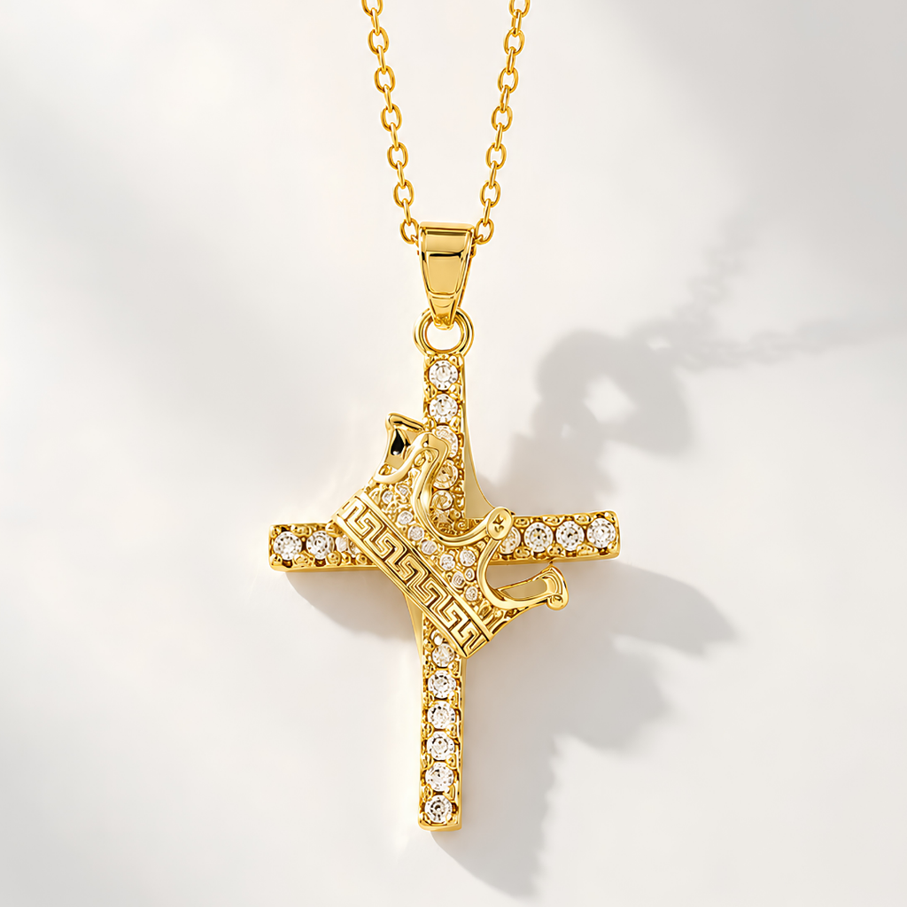 To My Man - Cross Necklace