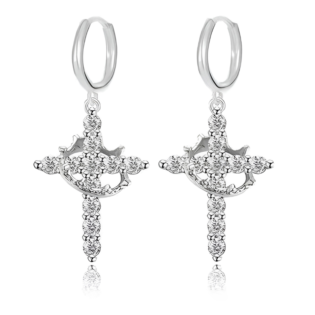 Crown of Grace Drop Earrings