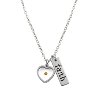Mustard Seed Faith Necklace